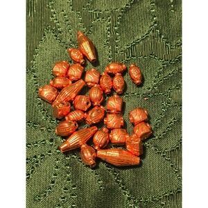 Copper Beads Bulk Lot Oval Teardrop Faceted Crafting Jewelry Making Supplies